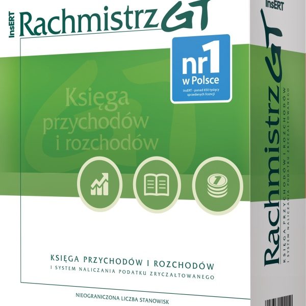 InsERT Rachmistrz GT księga przychodów i rozchodów